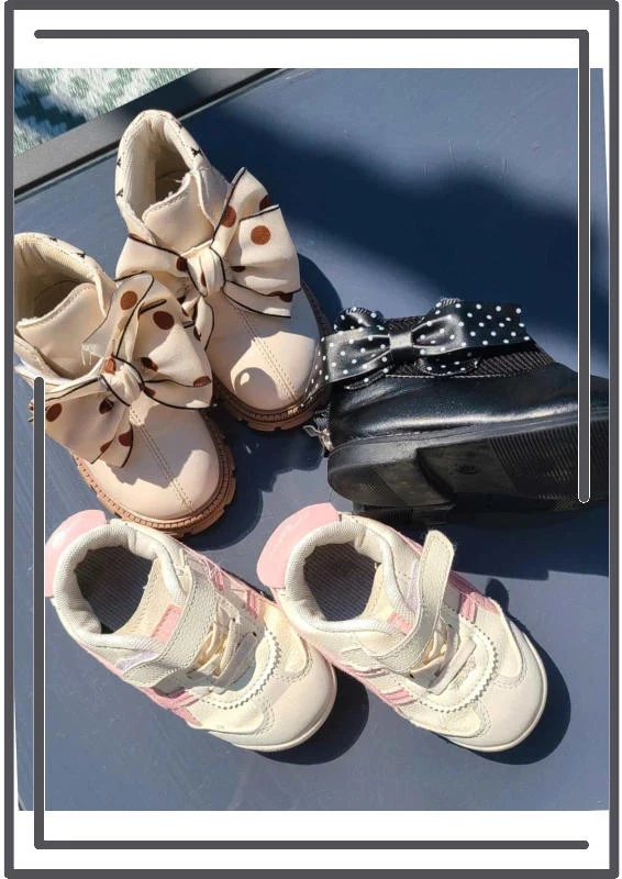 Lot van 3 paar baby-/meisjesschoenen – maten 24 en 25 – erg schattig 🎀 – photo 2